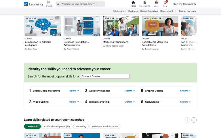 LinkedIn Learning Review- first photo